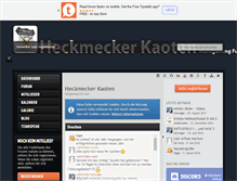 Tablet Screenshot of heckmecker-kaoten.de